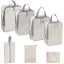 Ultimate Travel Organizer Bag Set - 8 Compressed Pieces - Korvel