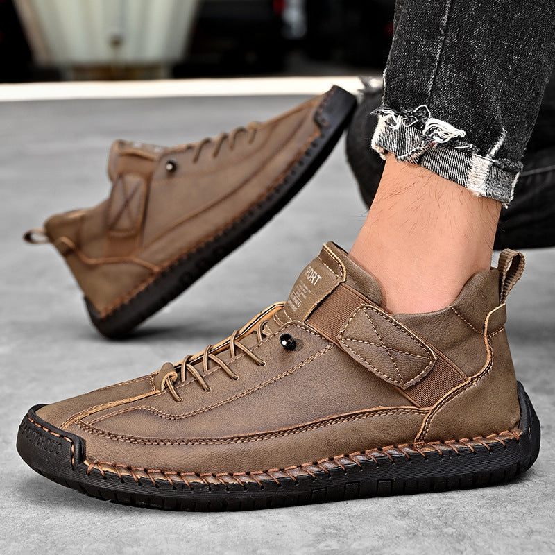 Men's Casual Outdoor Sneakers - Breathable & Trendy