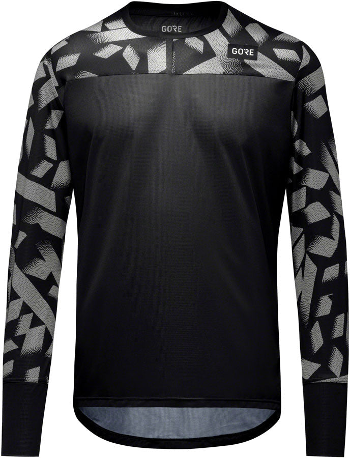 Jersey de Manga Larga Gorewear Trail KPR Daily - Negro/Gris Lab