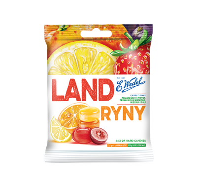 Wedel Fruit Drops - Hard Candies (Landrynki) 90g