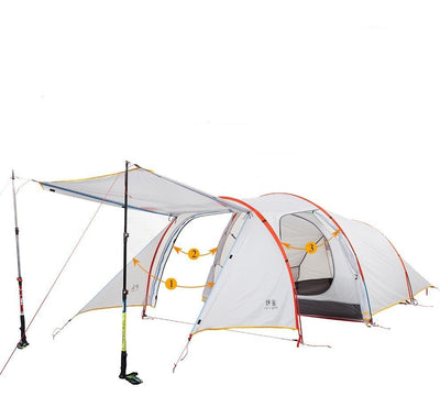 Static Nebula Layer Light 3-Person Tunnel Tent