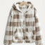 Sudadera de felpa con cremallera casual y elegante de manga larga