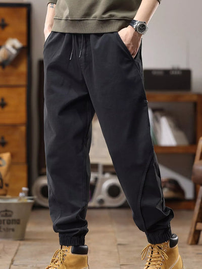 Men's Plus Size Drawstring Jogger Pants