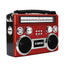 All-in-One Portable 3 Band Radio with Bluetooth & Emergency Flashlight - Korvel