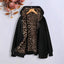Leopard Print Track Jacket for Women