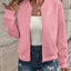 Veste Bomber à Fermeture Éclair Texturée