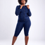 JupiterGear Mid-Rise Capri Fitness Leggings with Pockets