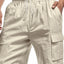 Men's Plus Size Cargo Shorts with Drawstring Waist