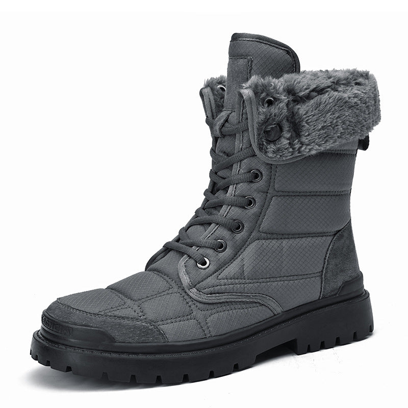 Men's Outdoor Plus Cotton High Top Boots