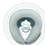 Coussin de Voyage Massant en Forme de U pour le Soutien du Cou