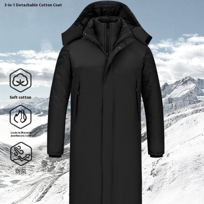 Premium Waterproof Long Shell Jacket for Outdoor Comfort
