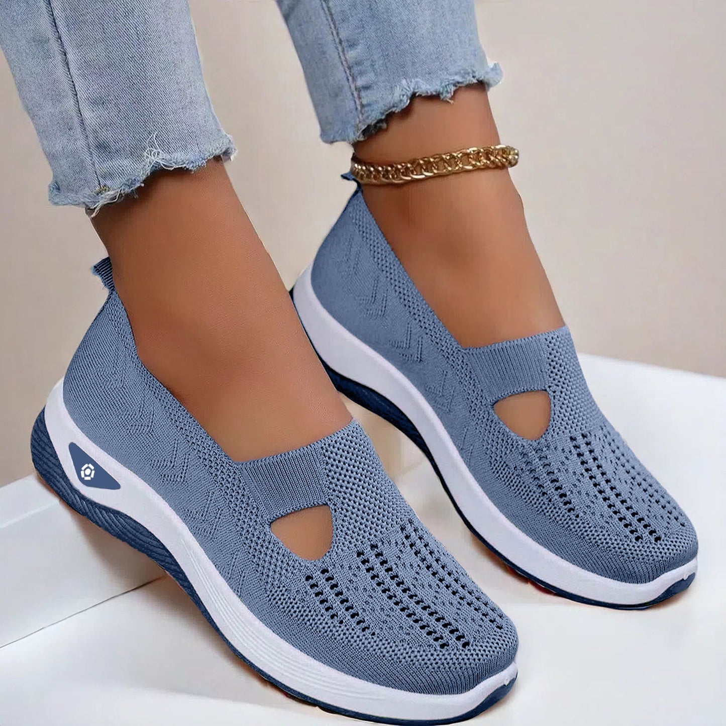 Ballerines en maille respirante pour femmes - Élégantes et confortables
