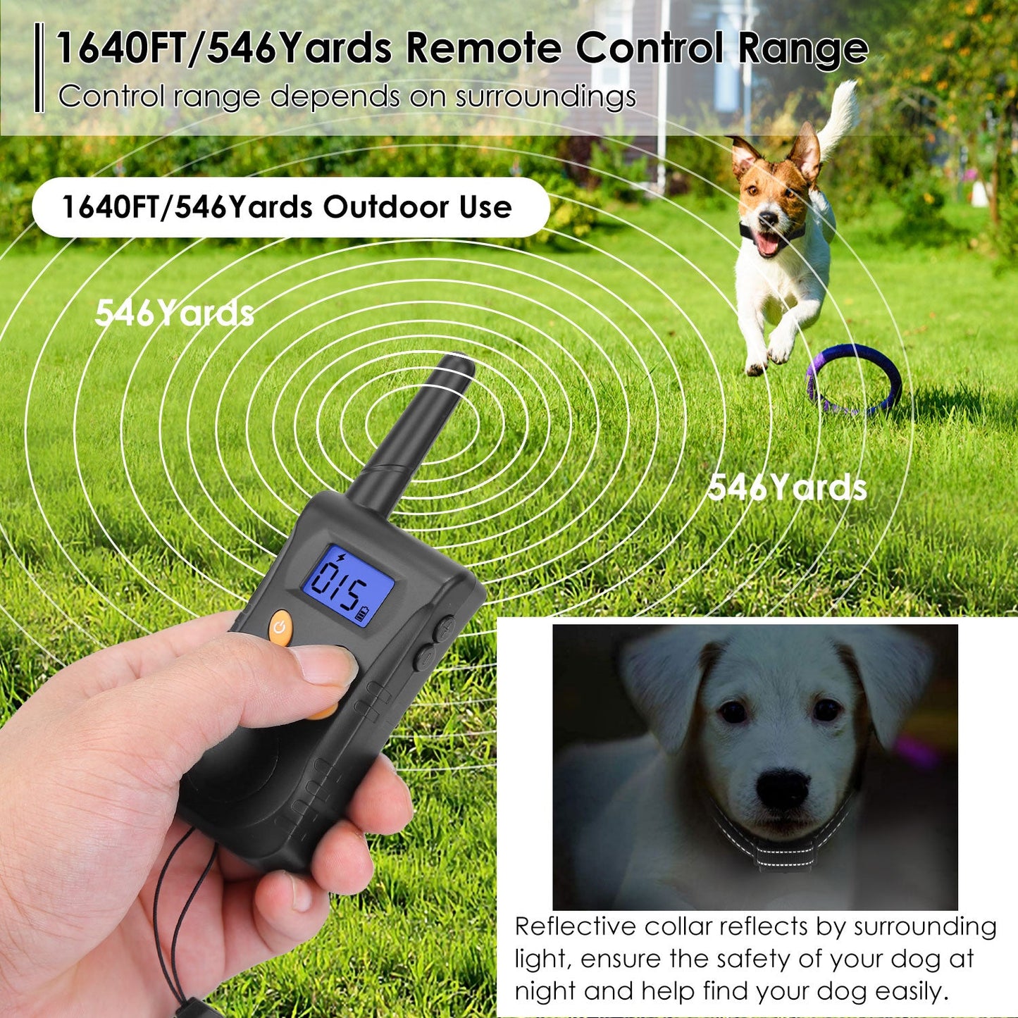 Gbruno Waterproof Dog Training Collar with Remote Control