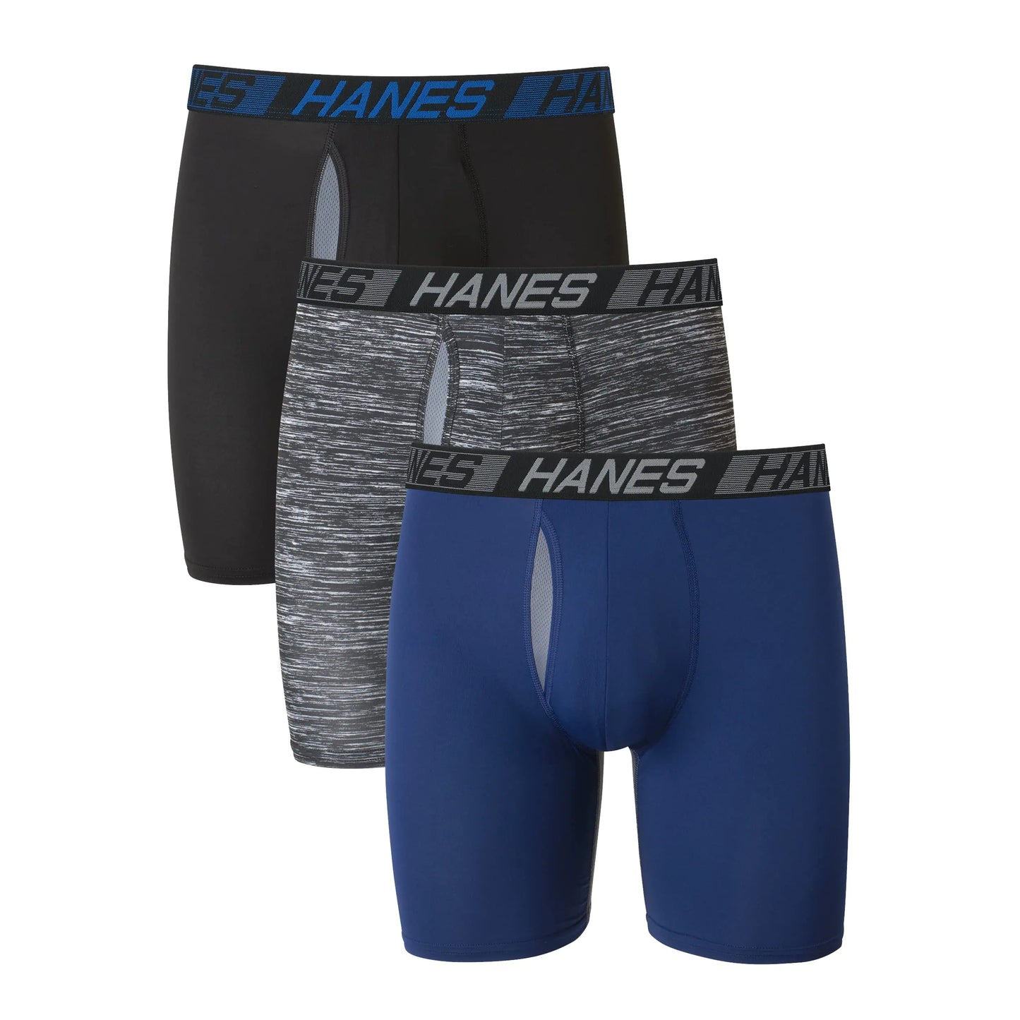 Hanes Men’s Total Support Pouch Boxer Briefs - 3-Pack