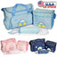 GBruno 4Pcs Diaper Bag Set