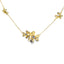 Pendentif Fleur en Zircon Cubique Authentique en Argent Sterling