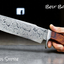 Legendary Rambo Bowie Knife - 12" D2 Steel Blade with Exotic Red Wood Handle - Korvel