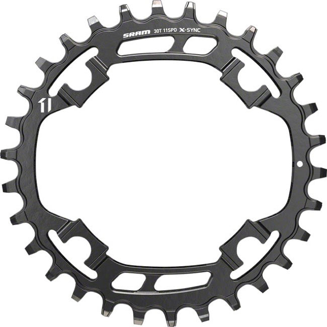Plato de acero SRAM X-Sync 30t para transmisiones 1x9-11sp