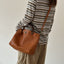 Sac à main shopper en cuir véritable pour femmes