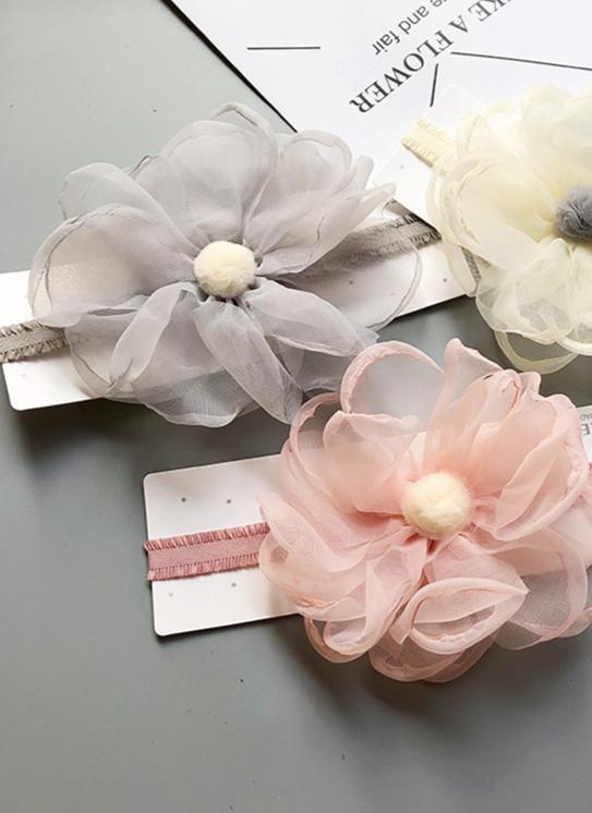 Luxury Pearl Handmade Bowknot Crown Headband for Baby Girls