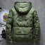 Veste en Duvet Camouflage Imperméable Slim pour Homme
