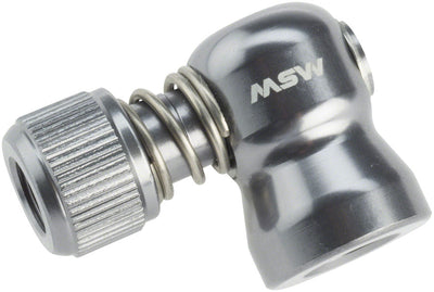 Tête de gonflage MSW Windstream Push 100 - Argent