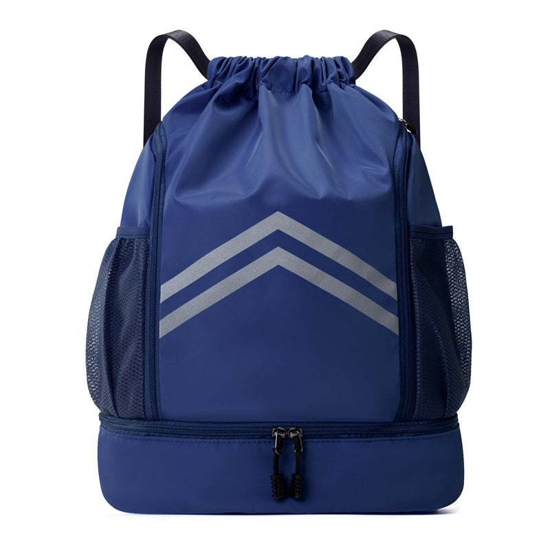 Mochila Deportiva Reflectante con Cordón para Hombre