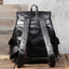 Sac à dos en cuir premium avec grande capacité