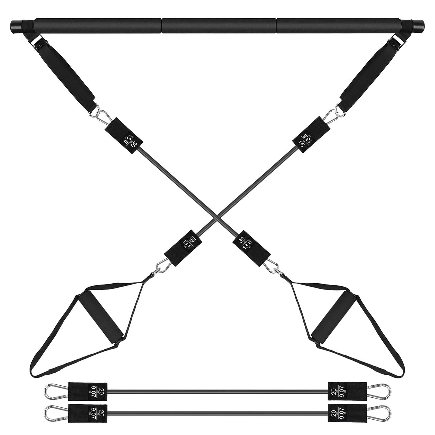 GBruno Pilates Bar Kit for Versatile Workouts