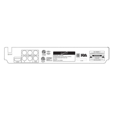 Supersonic 2.0 Channel DVD Player with HDMI Output - Korvel