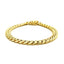 14k Yellow Gold Semi Solid Miami Cuban Bracelet - 7.5mm