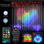 Luces de Cortina RGB Inteligentes LED Bluetooth - Guirnalda de Luces Versátil