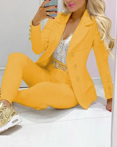 Women's Tailored Blazers and Pant Suits