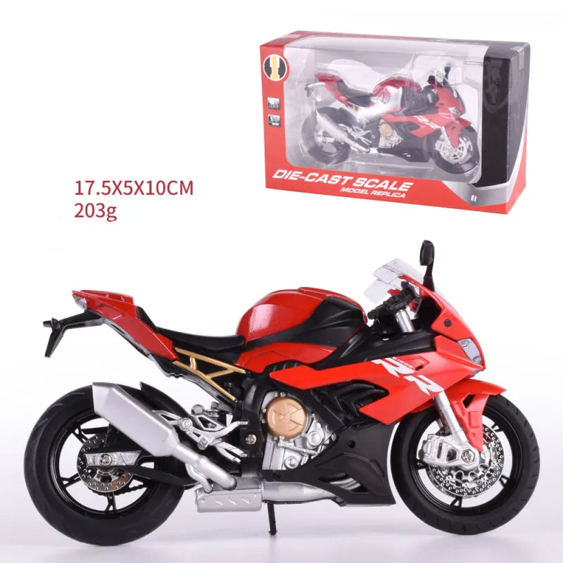 Premium Alloy Motorcycle Toy with Realistic Design