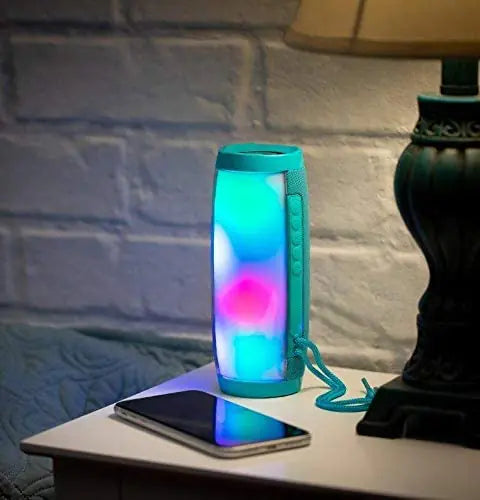 Haut-parleurs Bluetooth LED arc-en-ciel vibrants