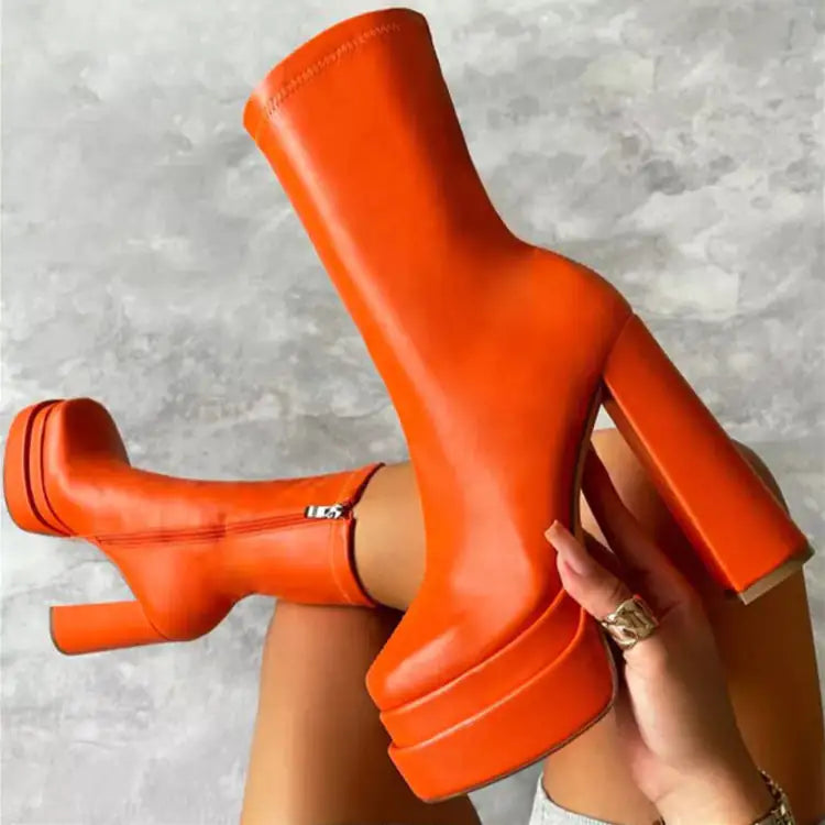 Botas Plataforma Daphne - Eleva Tu Estilo