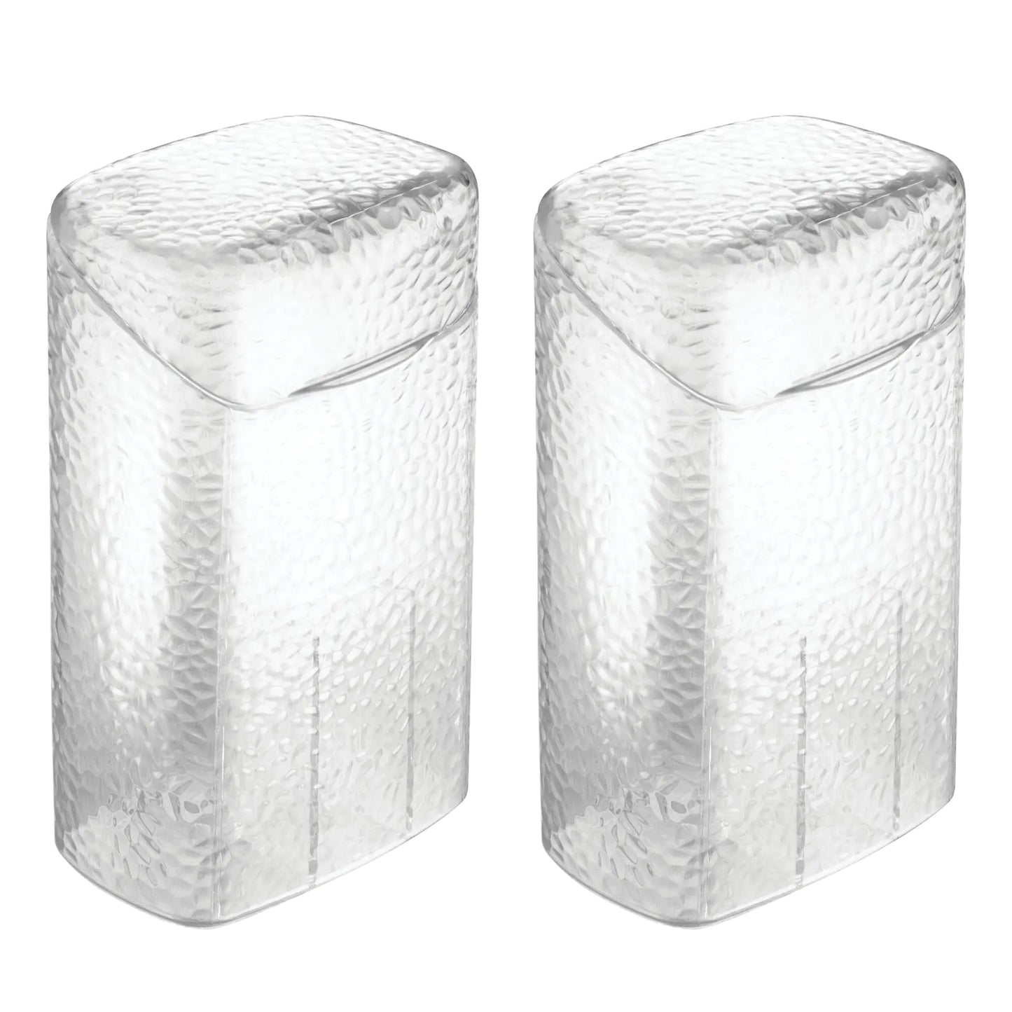 Support de brosse à dents iDesign Rain - Organisateur de salle de bain transparent