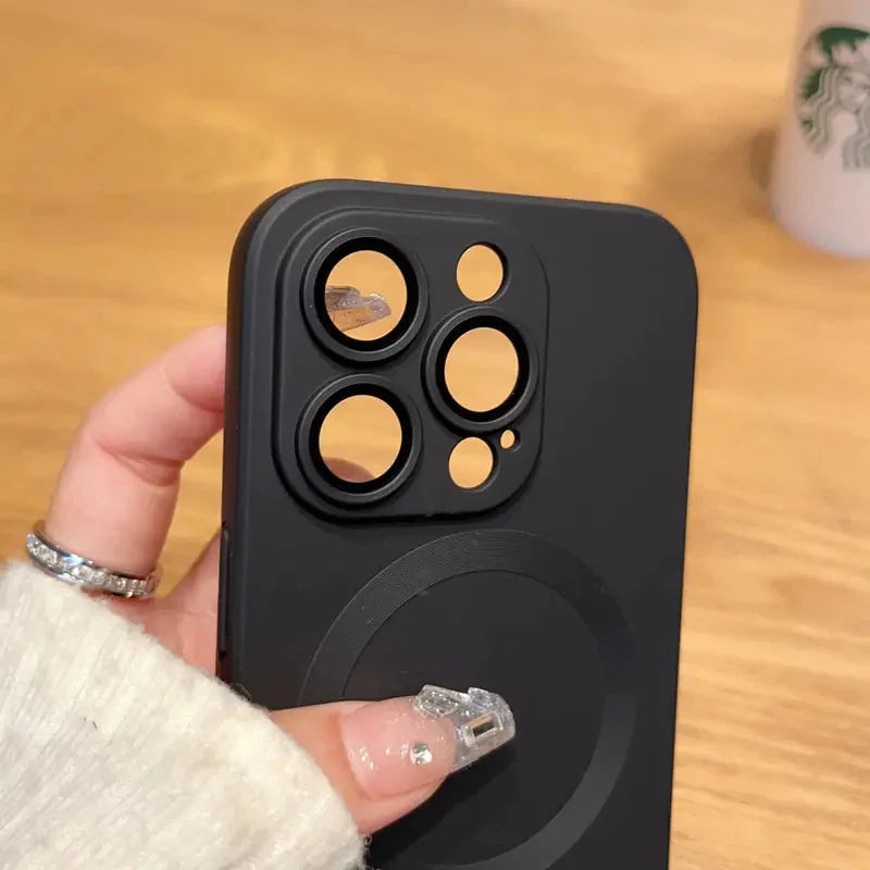 Funda Mate de Lujo para Carga Inalámbrica Magnética