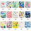 6-Pack Premium Baby Cloth Diapers with Microfleece Lining
