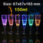 Ensemble de 6 tasses LED actives liquides
