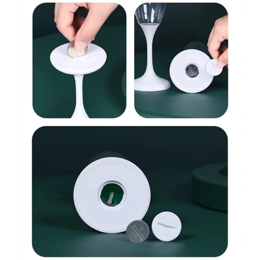 Ensemble de 6 tasses LED actives liquides