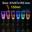 Ensemble de 6 tasses LED actives liquides