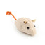 Ensemble de jouets en peluche en forme de souris avec herbe à chat - 6 pièces