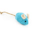 Ensemble de jouets en peluche en forme de souris avec herbe à chat - 6 pièces