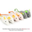 Ensemble de jouets en peluche en forme de souris avec herbe à chat - 6 pièces