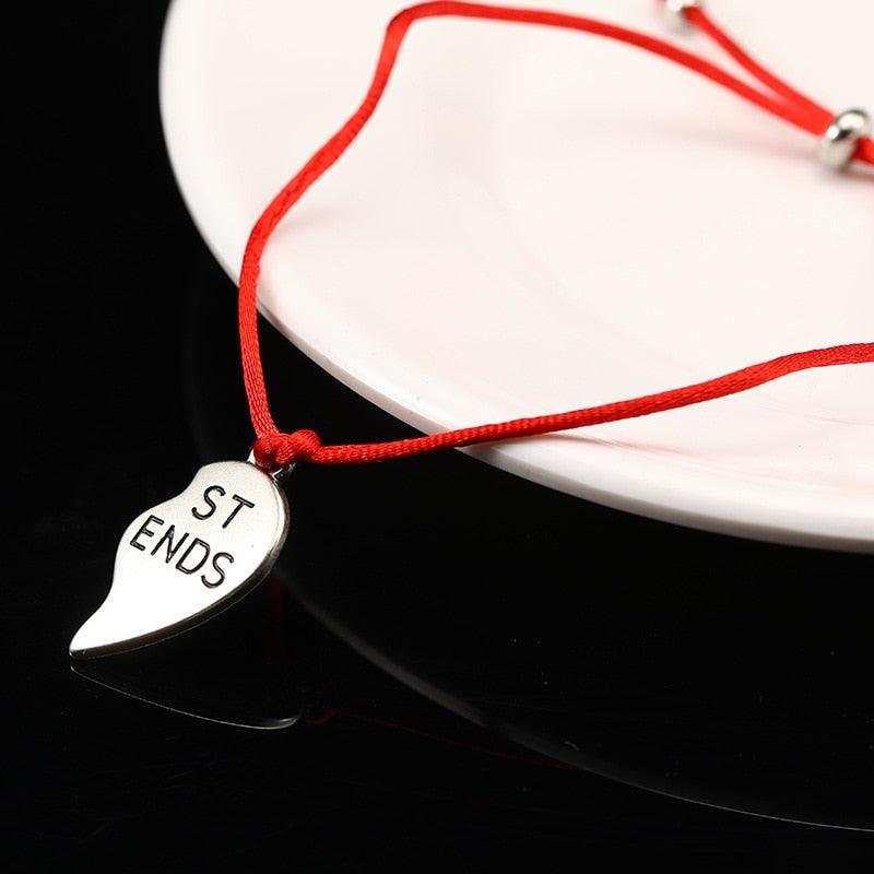 Ensemble de 6 Bracelets Tressés Faits Main - Bijoux de Chance en Amitié