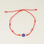 Ensemble de 6 Bracelets Tressés Faits Main - Bijoux de Chance en Amitié