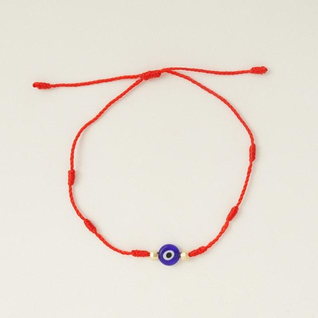Ensemble de 6 Bracelets Tressés Faits Main - Bijoux de Chance en Amitié