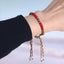 Ensemble de 6 Bracelets Tressés Faits Main - Bijoux de Chance en Amitié