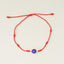 Ensemble de 6 Bracelets Tressés Faits Main - Bijoux de Chance en Amitié